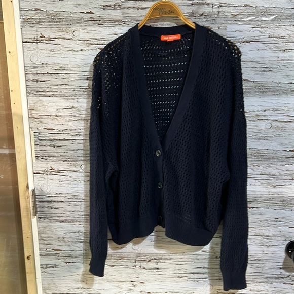 Joe Fresh navy blue knit sweater size 3X - Picture 4 of 9